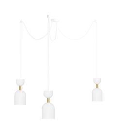Lampa Wisząca Supuru 3 Biały SUM331P2 Ummo
