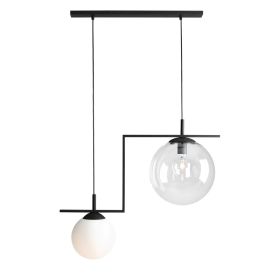 Lampa Wisząca Zac 2 Black Mix 1038H1 Aldex