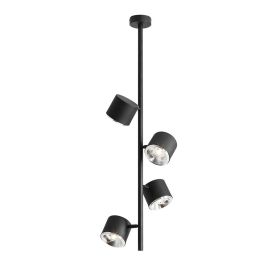 Lampa Sufitowa Plafon Bot 4 Black Pionowy 1047PL_L2 Aldex