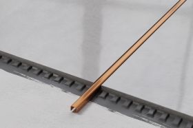 Listwa Pd Rektyfik Copper Satyna 2700x10 mm Profildesign