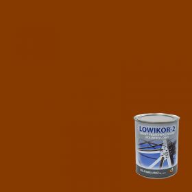Farba Poliwinylowa Czerwona Tlenkowa Lowikor2 0,8L Polifarb Łódź