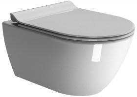 Miska Wisząca PURA 55 + Deska wolnoopadająca cienka + Zestaw Montażowy 881511+MS86CSN11+FISR2 GSI