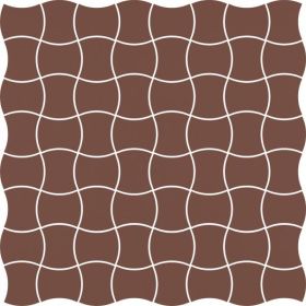 Mozaika Modernizm Brown 30,86x30,86 Paradyż