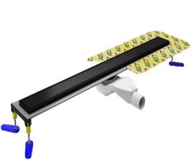 Odpływ Liniowy Z Syfonem Top Drain L800 H+M Czarny Mat 112.3546.19.080 Emporia