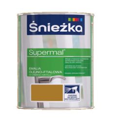 Emalia OlejnoFtalowa Supermal Orzech Jasny 0,2L Połysk Śnieżka