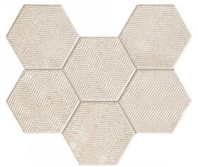 Mozaika Ścienna Sfumato Hex 28,9x22,1 Tubądzin
