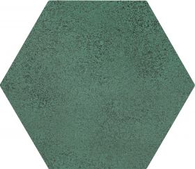 Płytka Burrano Green Hex 11x12,5 Tubądzin Domino