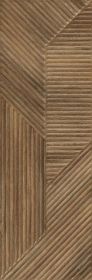 Płytka Ścienna Woodskin Brown Struktura 29,8X89,8 Paradyż