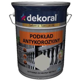 Podkład Antykorozyjny Szary RAL 7045 5L Dekoral