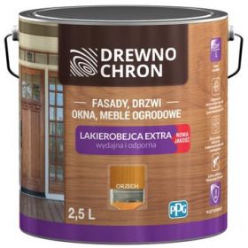 Lakierobejca Extra Orzech Jasny 2,5L Drewnochron