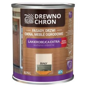 Lakierobejca Extra Biały 0,75L Drewnochron