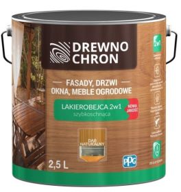 Lakierobejca 2w1 Dąb Naturalny 2,5 L Drewnochron