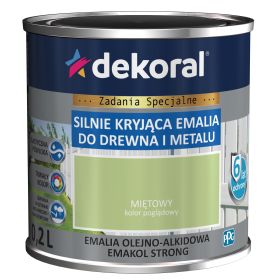 Emalia OlejnoAlkidowa Emakol Strong Miętowy 0,2L Dekoral