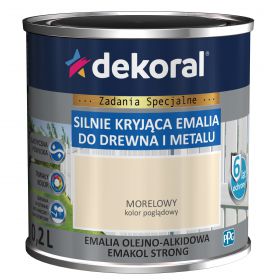 Emalia OlejnoAlkidowa Emakol Strong Morelowy 0,2L Dekoral