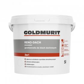 Farba Do Dachów Reno Dach Wiśniowy Ral 3009 5L Goldmurit