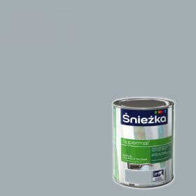 Emalia OlejnoFtalowa Supermal Stalowy Mat, 0,8L Śnieżka