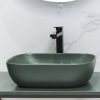 Reni umywalka forest green elita