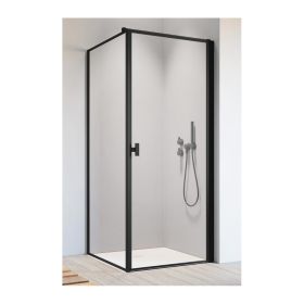 Ścianka Prysznicowa Nes 8 KDJ I Czarna S1 70 Frame 100890705456 Radaway