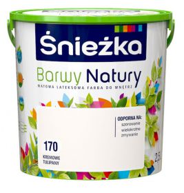 Farba Lateksowa Barwy Natury Kremowe Tulipany 2.5L 170 Śnieżka