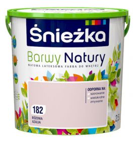 Farba Lateksowa Barwy Natury Różowa Azalia 2.5L 182 Śnieżka