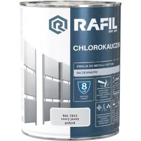 Emalia Chlorokauczukowa Szary Jasny RAL7035 0,75L Rafil