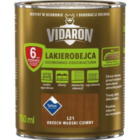 Lakierobejca Orzech Włoski Ciemny L21 0,75L Vidaron