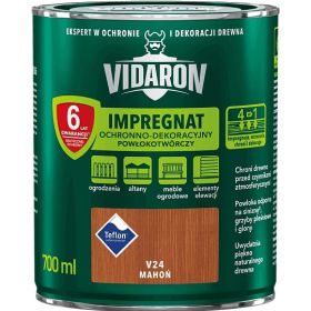 Impregnat Powłokotwórczy Vidaron 0.7L Mahoń V24 Vidaron