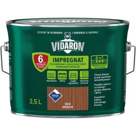 Impregnat Powłokotwórczy Vidaron 2.5L Orzech V25 Vidaron