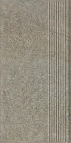 Stopnica Eremite Taupe Mat Struktura 30x60 Paradyż