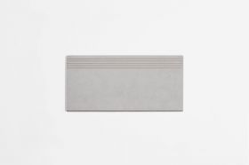 Stopnica Qubus White Frez  29,7x60 Ceramica Limone