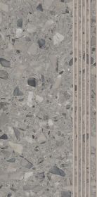 Stopnica Terazzo Grey Mat 29,8x59,8 Paradyż