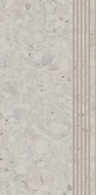 Stopnica Terazzo White Mat 29,8x59,8 Paradyż