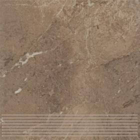 Stopnica Track Brown 30x30 Paradyż Kwadro