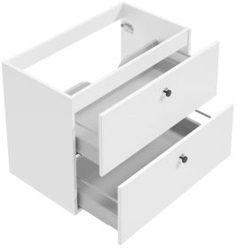 Szafka Wisząca 0D2S Loop D60 Bez Uchwytów Biały Mat 001D06025 Emporia