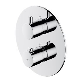 Termostatyczna Bateria PrysznicowoWannowa Podtynkowa Chrom Y Y1236ROCR Omnires