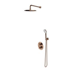 Termostatyczny System Prysznicowy Podtynkowy Miedź Y SYSYT05CP Omnires
