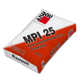 Tynk Cementowo Wapienny Maszynowy Mpi 25 30Kg Baumit