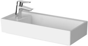 Umywalka Nablatowa Z Otworem Archiplan Biała 7406B0030294 60x28x12 cm Vitra