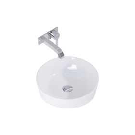 Umywalka Nablatowa Lorca 42Cm Biała 145048 Elita