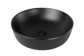 Umywalka Nablatowa Lusana 2150214214BM 42x42x14 Black Matt Bevisa
