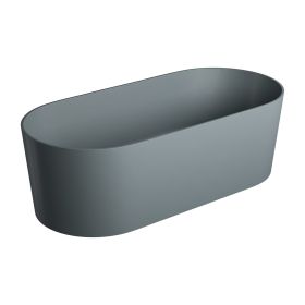 Wanna Wolnostojąca Ovo Ash Grey Mat 160x75 OVOWWAG Omnires
