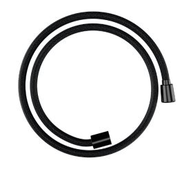 Wąż Prysznicowy Designflex 28220340 Czarny Chrom Szczotkowany Hansgrohe