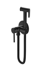 Zestaw Bidetta Ścienna Fły Czarny Mat 03021BM Emporia