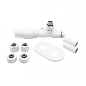 Zestaw Grzejnikowy Unico All In One Prawy Biały AUGS0221CFK/P(PEX) Varioterm