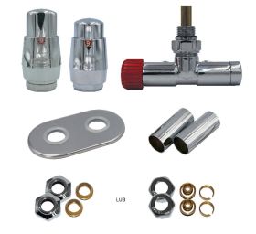 Zestaw Grzejnikowy Unico All In One Prawy Chrom AUGS0202CFK/P Varioterm