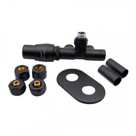 Zestaw Grzejnikowy Unico Lewy Czarny A000M875A024/L(PEX) Varioterm