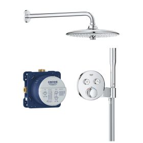 Zestaw Prysznicowy Grohtherm SmartControl Z Deszczownicą Euphoria 260 34867000 Grohe
