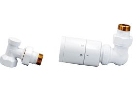 Zestaw Termostatyczny Osiowy Prawy Biały 19638 Emporia