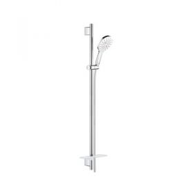 Zestaw Z Drążkiem Prysznicowym, 3 Strumienie Rainshower SmartActive 130 Moon White 26579LS0 Grohe