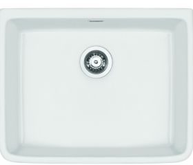 Zlewozmywak bez ociekacza Sabor biały ZCB 610K Deante